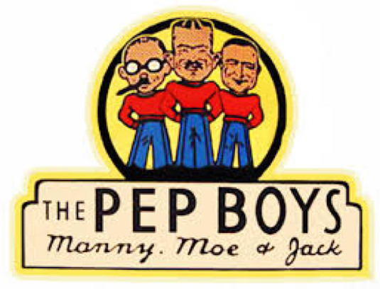 Older Pep Boys logo